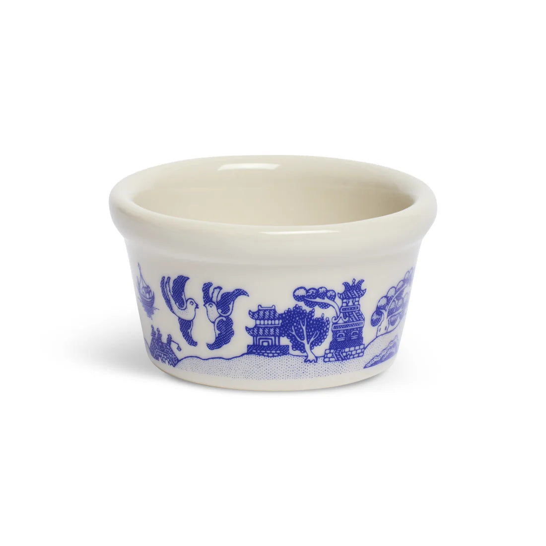BLUE WILLOW RAMEKIN (4OZ)