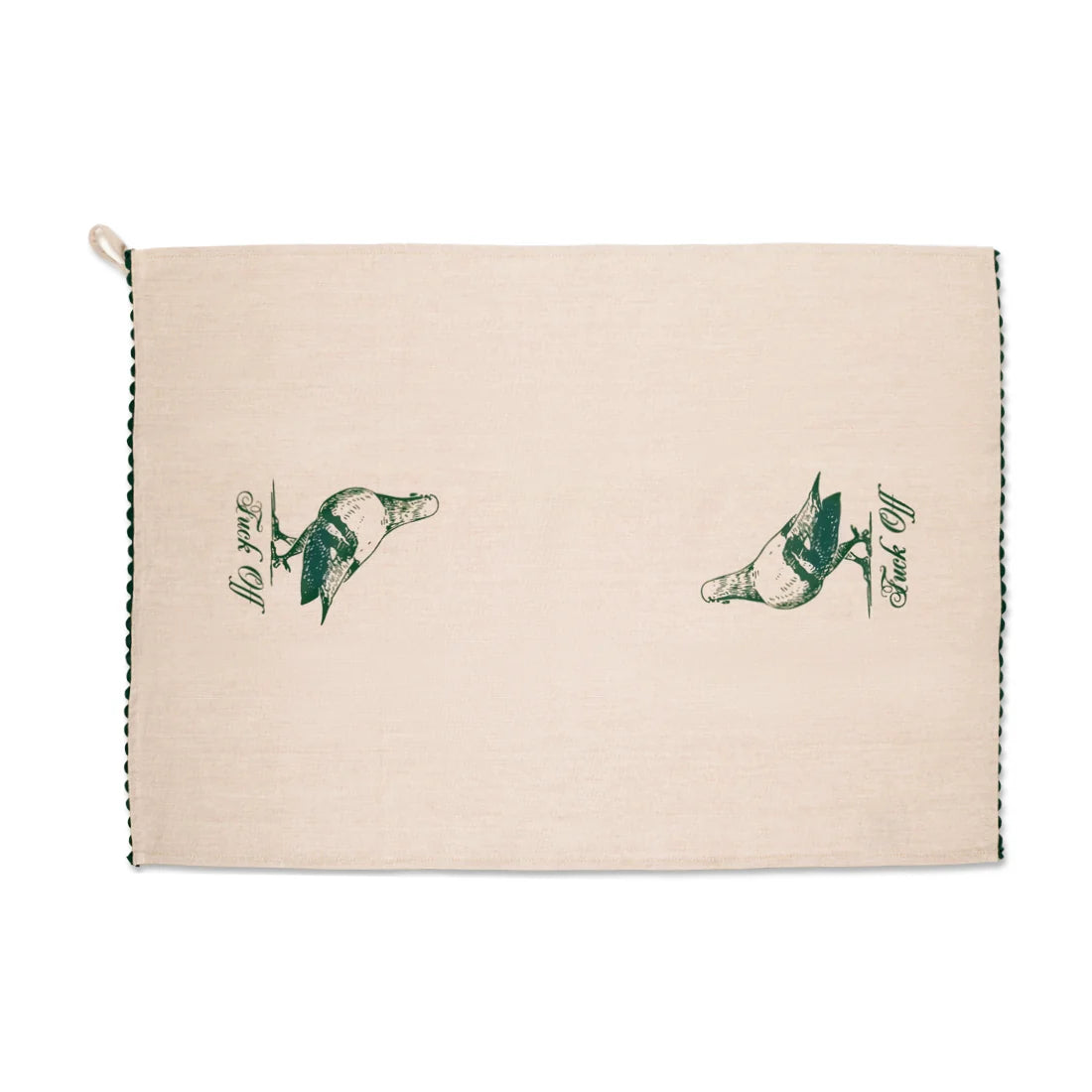 PLEASANTRIES - FUCK OFF TEA TOWEL