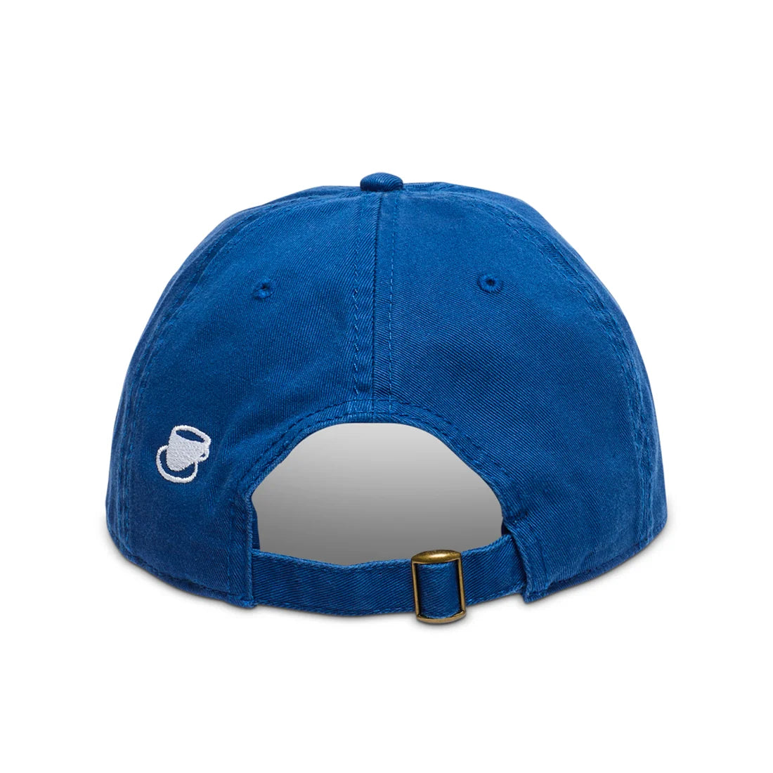 DAD HAT - CHECK LOGO - ROYAL BLUE