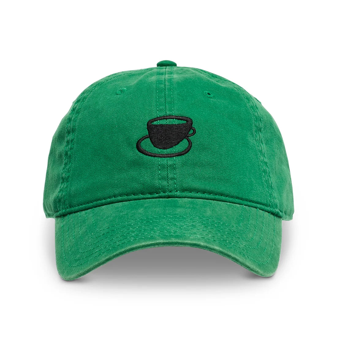 DAD HAT - CUP LOGO - KELLY GREEN