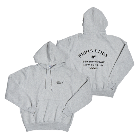 Flagship Hoodie casual apparel, with eye-catching graphics or color designed to feel useful as well as expressive; an easy layering piece for cool days, travel, errands, and showing off Fishs Eddy style. Alternate product view shows more of the shape, finish, and design details.