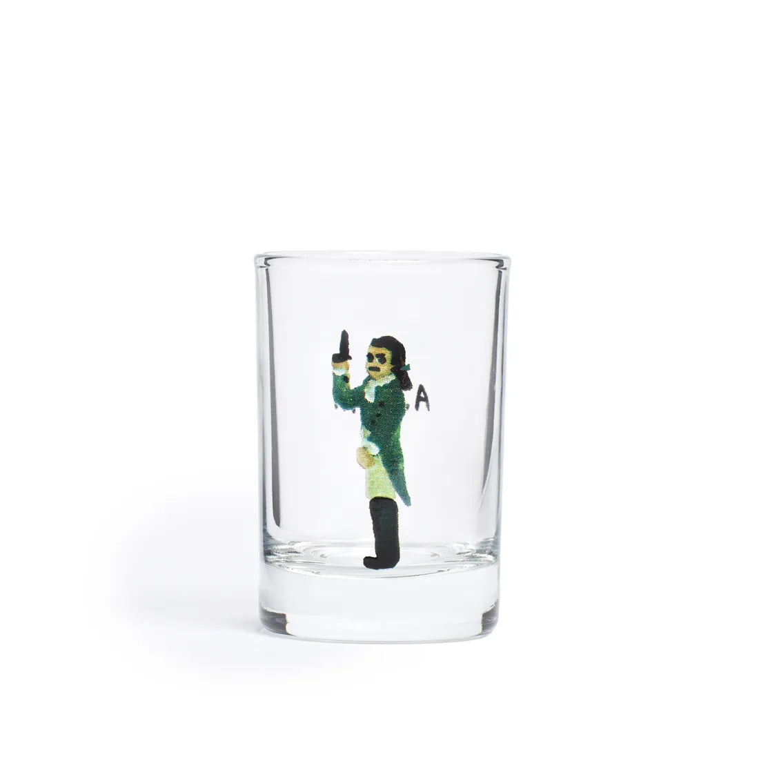 HAMILTON - DUELING SHOT GLASS SET - BOXED (1.85OZ)