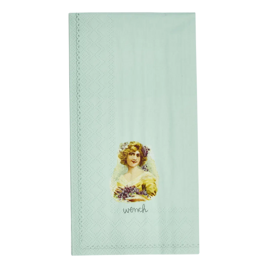 Guest Napkins - All in the Family table linen, with eye-catching graphics or color designed to feel useful as well as expressive; brings color and pattern to place settings while remaining practical for everyday meals and entertaining.