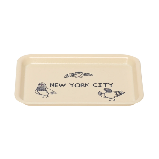 Camtray - Pigeon Tray serving and catchall piece, with a clean, polished finish and distinctive shape or artwork; useful for snacks and small bites, or for organizing jewelry, keys, and countertop essentials. Alternate product view shows more of the shape, finish, and design details.