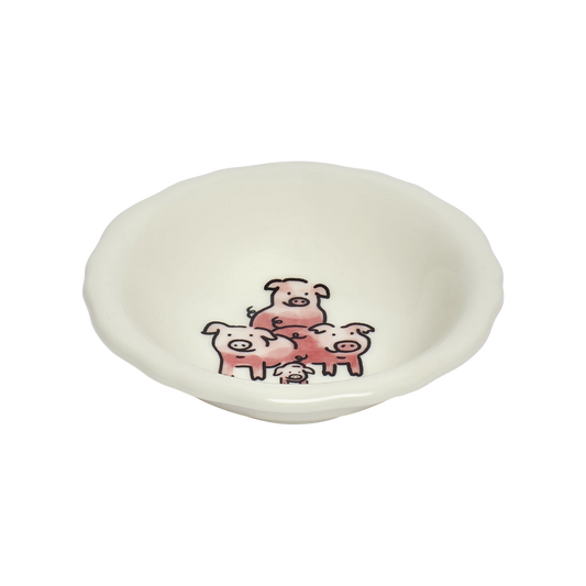 Runt Bowl versatile tableware, with a clean, polished finish and distinctive shape or artwork; useful for cereal, soup, snacks, sides, desserts, or everyday prep and serving. Alternate product view shows more of the shape, finish, and design details.