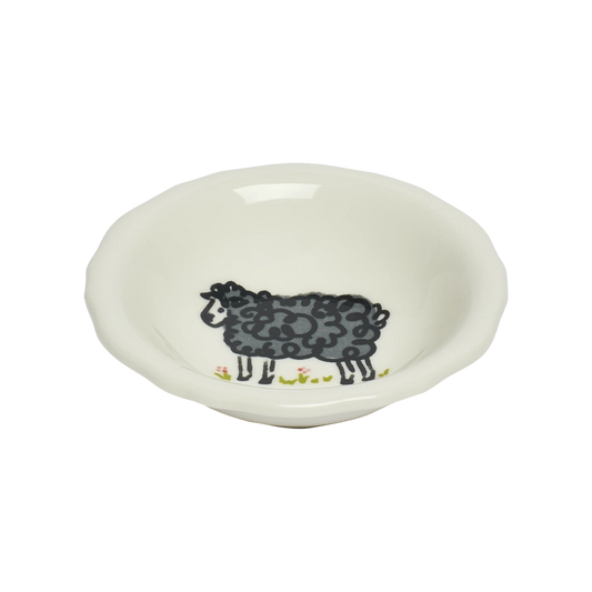 Black Sheep Bowl versatile tableware, with a clean, polished finish and distinctive shape or artwork; useful for cereal, soup, snacks, sides, desserts, or everyday prep and serving. Alternate product view shows more of the shape, finish, and design details.