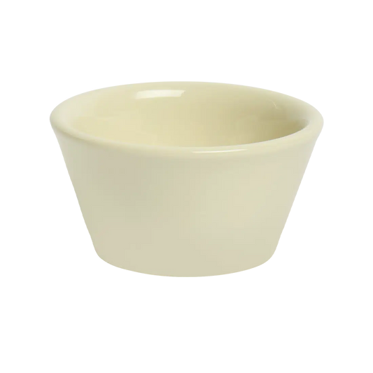 Diner Whites - Bouillon Bowl versatile tableware, with a clean, polished finish and distinctive shape or artwork; useful for cereal, soup, snacks, sides, desserts, or everyday prep and serving. Alternate product view shows more of the shape, finish, and design details.