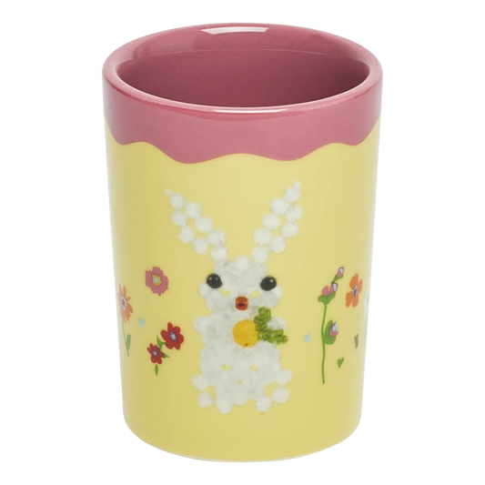 Fishs Eddyxsusan Alexandra Bun Bun Cup ceramic drinkware, with a clean, polished finish and distinctive shape or artwork; a comfortable everyday choice for coffee, tea, cocoa, or desk-side sipping. Alternate product view shows more of the shape, finish, and design details.