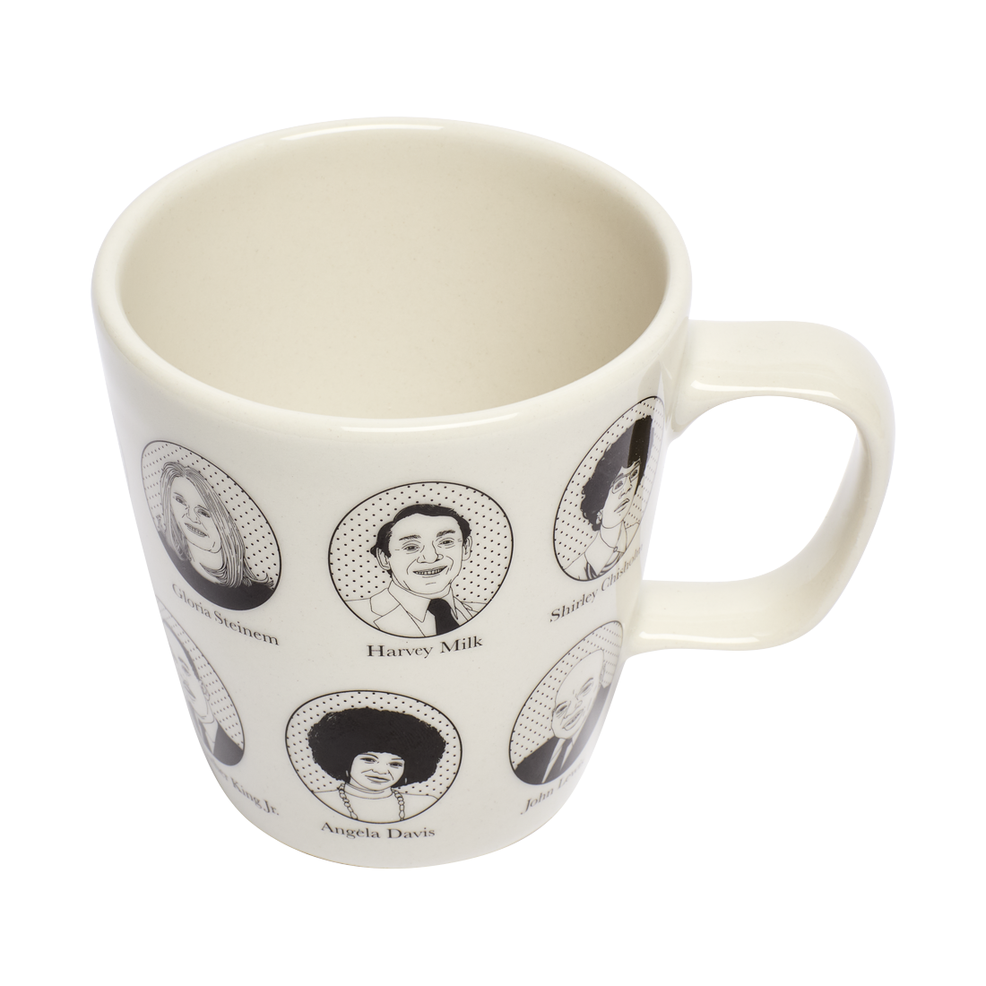 Activist Mug ceramic drinkware, with a clean, polished finish and distinctive shape or artwork; a comfortable everyday choice for coffee, tea, cocoa, or desk-side sipping. Additional view helps show the profile, scale, and decorative details.
