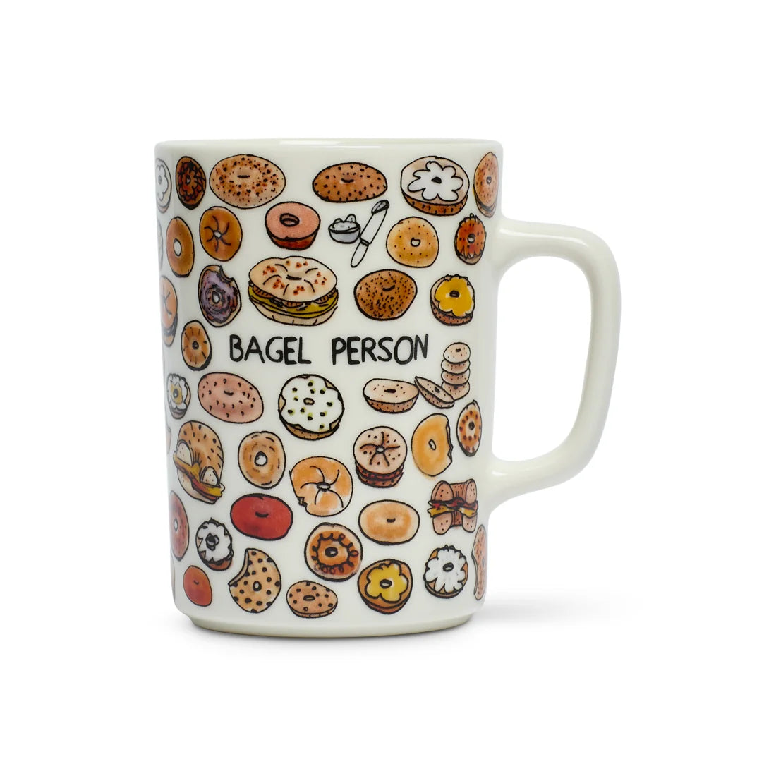 BEN LENOVITZ - BAGEL PERSON MUG (10OZ)