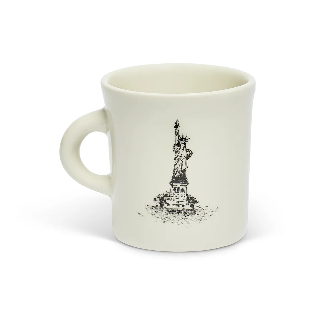NYC TOILE - LIBERTY DOG MUG (8.75OZ)