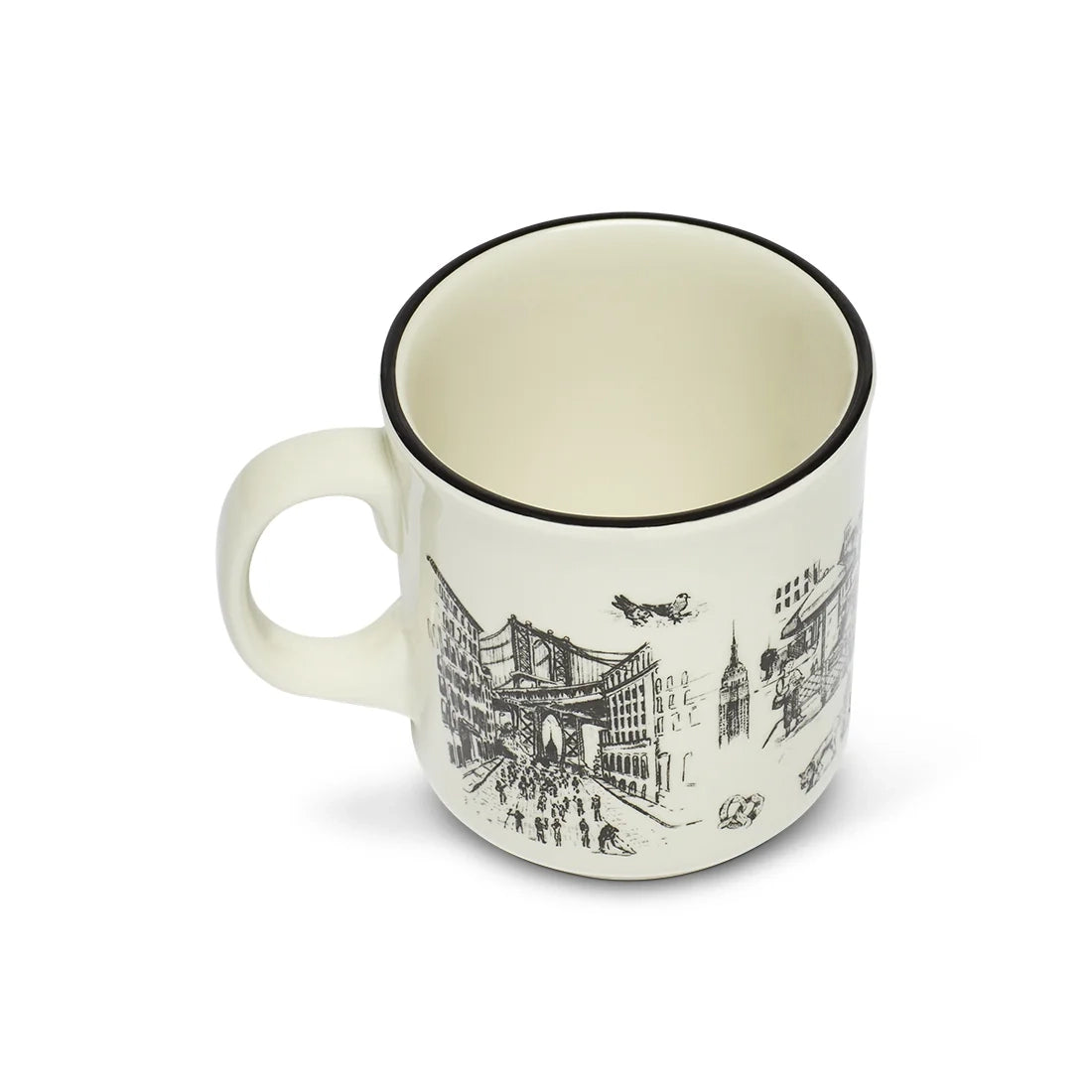 NYC TOILE - JUMBO MUG (15OZ)