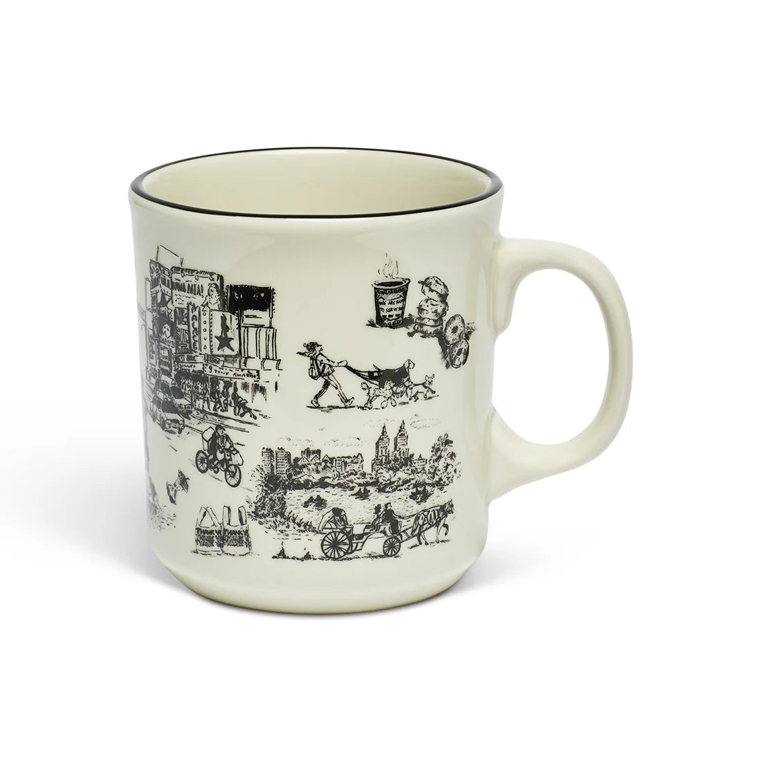 NYC TOILE - JUMBO MUG (15OZ)