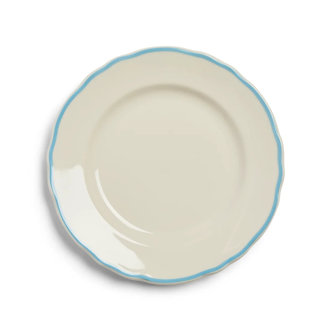 SKYBLUE SCALLOP - APP PLATE (7.25")