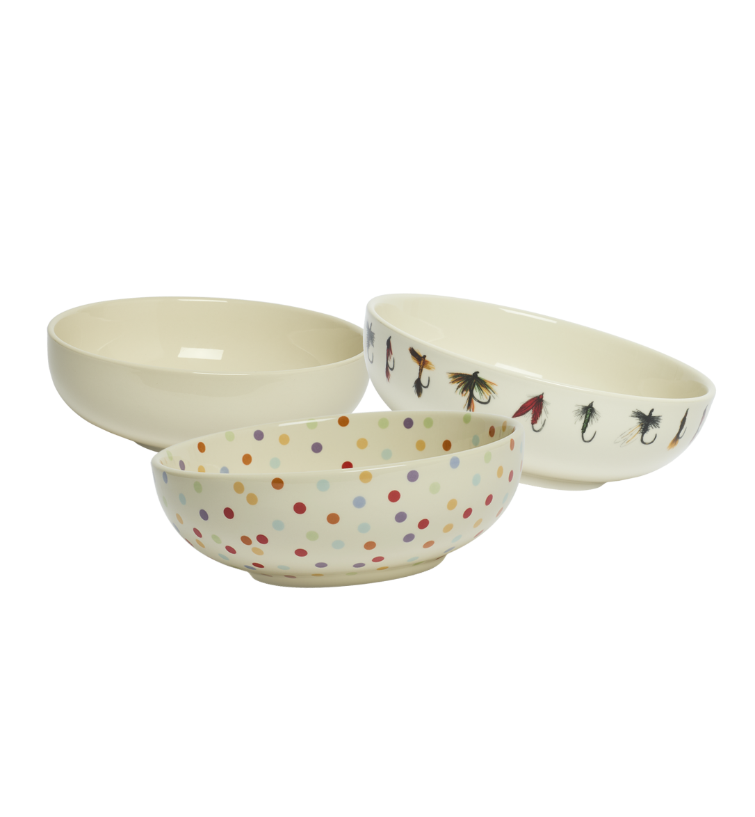 Large bowls for sharing meals