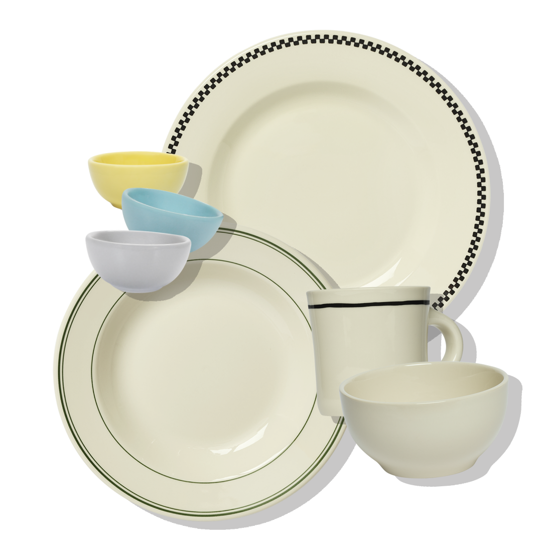 Complete table setting collections