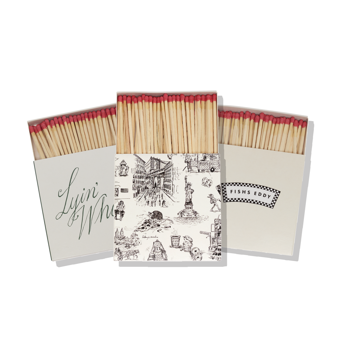 Decorative matchbooks and match sets