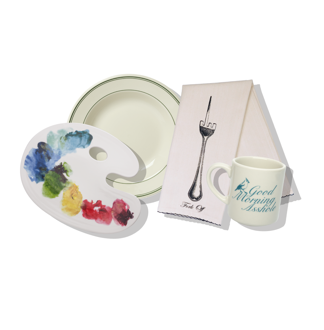 Collection of top-selling Fishs Eddy dishes and gifts