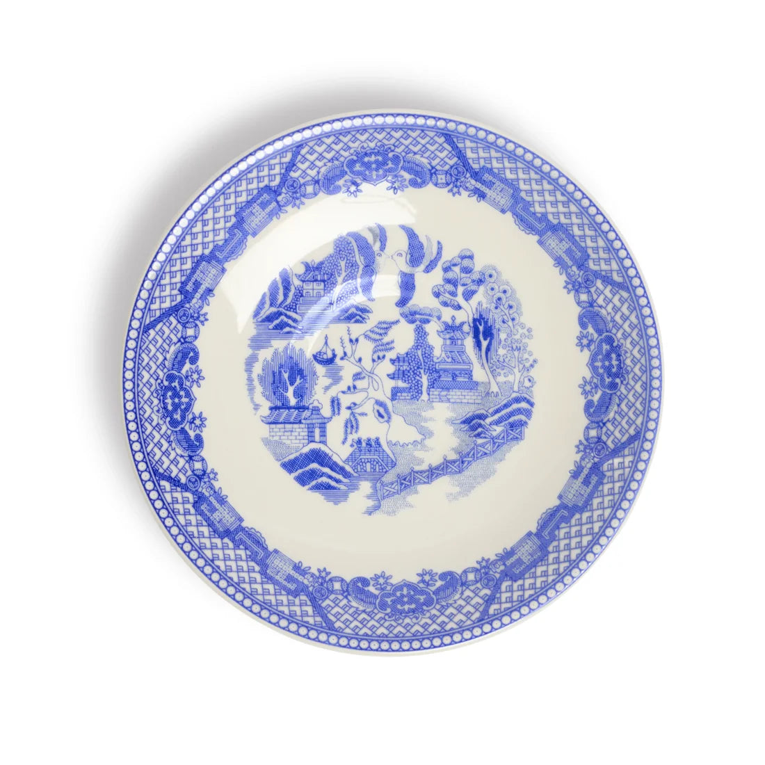 BLUE WILLOW SAUCER (6")