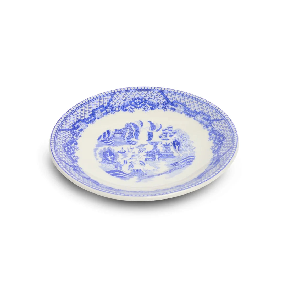 BLUE WILLOW SAUCER (6")