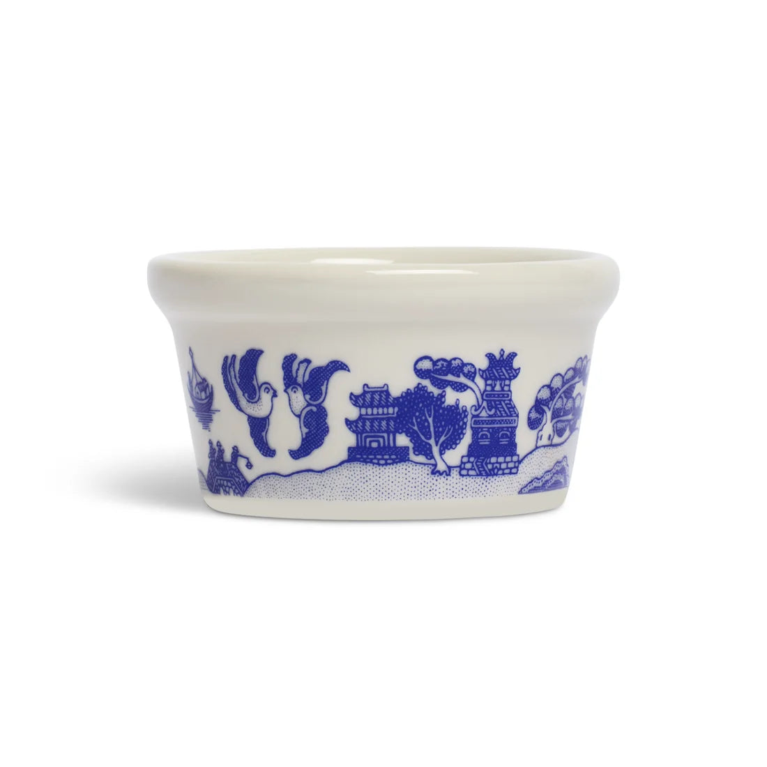 BLUE WILLOW RAMEKIN (4OZ)