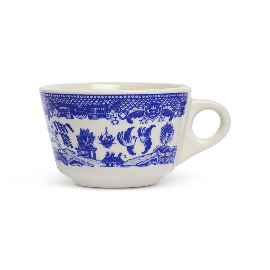 BLUE WILLOW COFFEE CUP (6.4OZ)