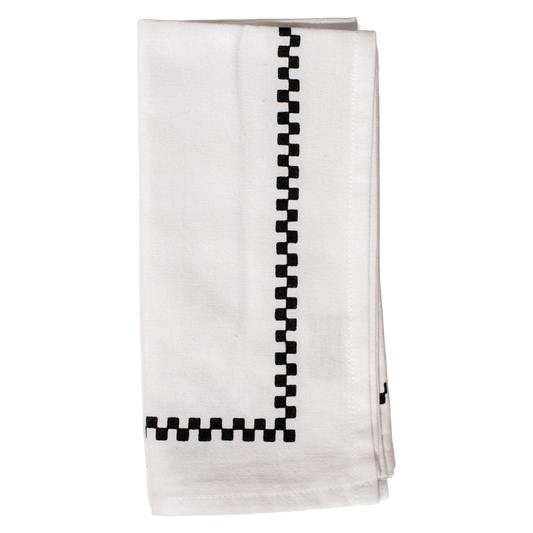 Checkerboard Pack Napkin crafted for coordinated table settings, great for layering into relaxed entertaining and everyday dining