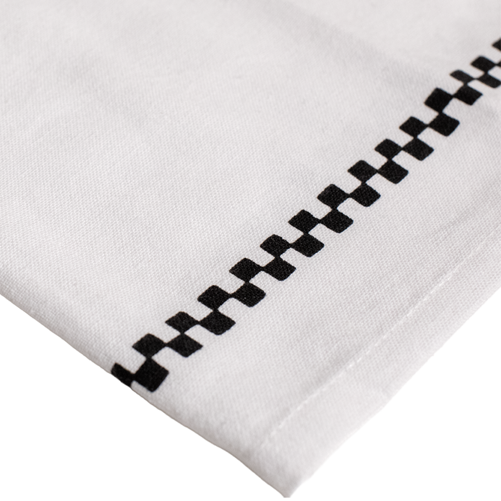 Logo Frame Check Pack Napkin crafted for coordinated table settings, ideal for mixing with colorful dishes and everyday serveware