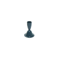 Candle Holder Blue - Sml decorative candle holder, with a distinctive, well-considered design that adds personality to everyday spaces; brings color and height to a table or mantel while giving taper candles a distinctive base.