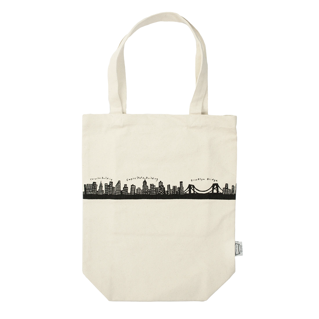 212 Skyline - Medium Canvas Tote reusable carryall, with eye-catching graphics or color designed to feel useful as well as expressive; a practical everyday bag for errands, books, groceries, commuting, or gifting. Primary product view highlights the overall design and proportions.