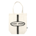 Brooklynese - Medium New Yawk Tote reusable carryall, with eye-catching graphics or color designed to feel useful as well as expressive; a practical everyday bag for errands, books, groceries, commuting, or gifting. Additional product view reveals more styling, construction, or packaging details.