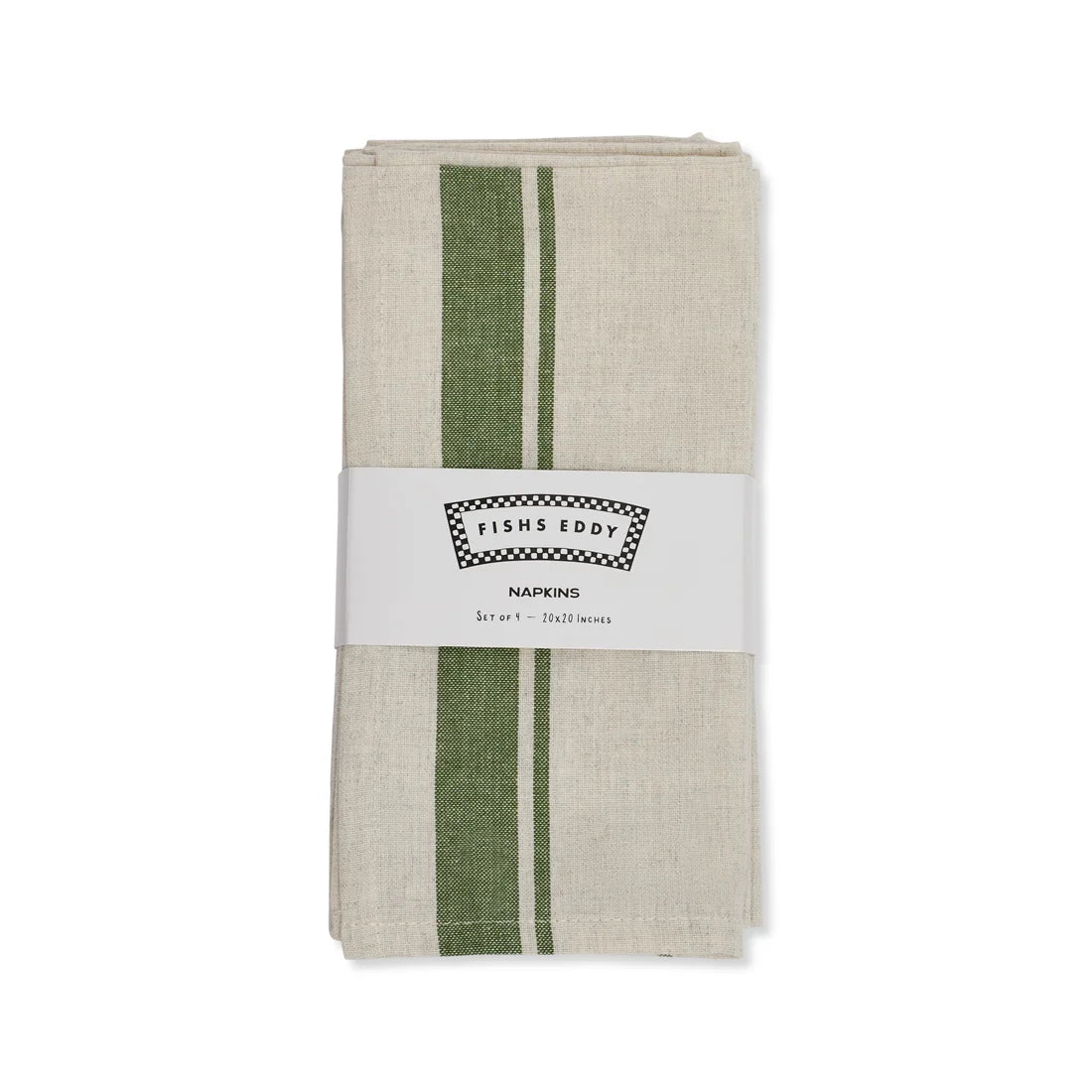 HL GREENBAND - 4 PACK NAPKIN (20"x20")