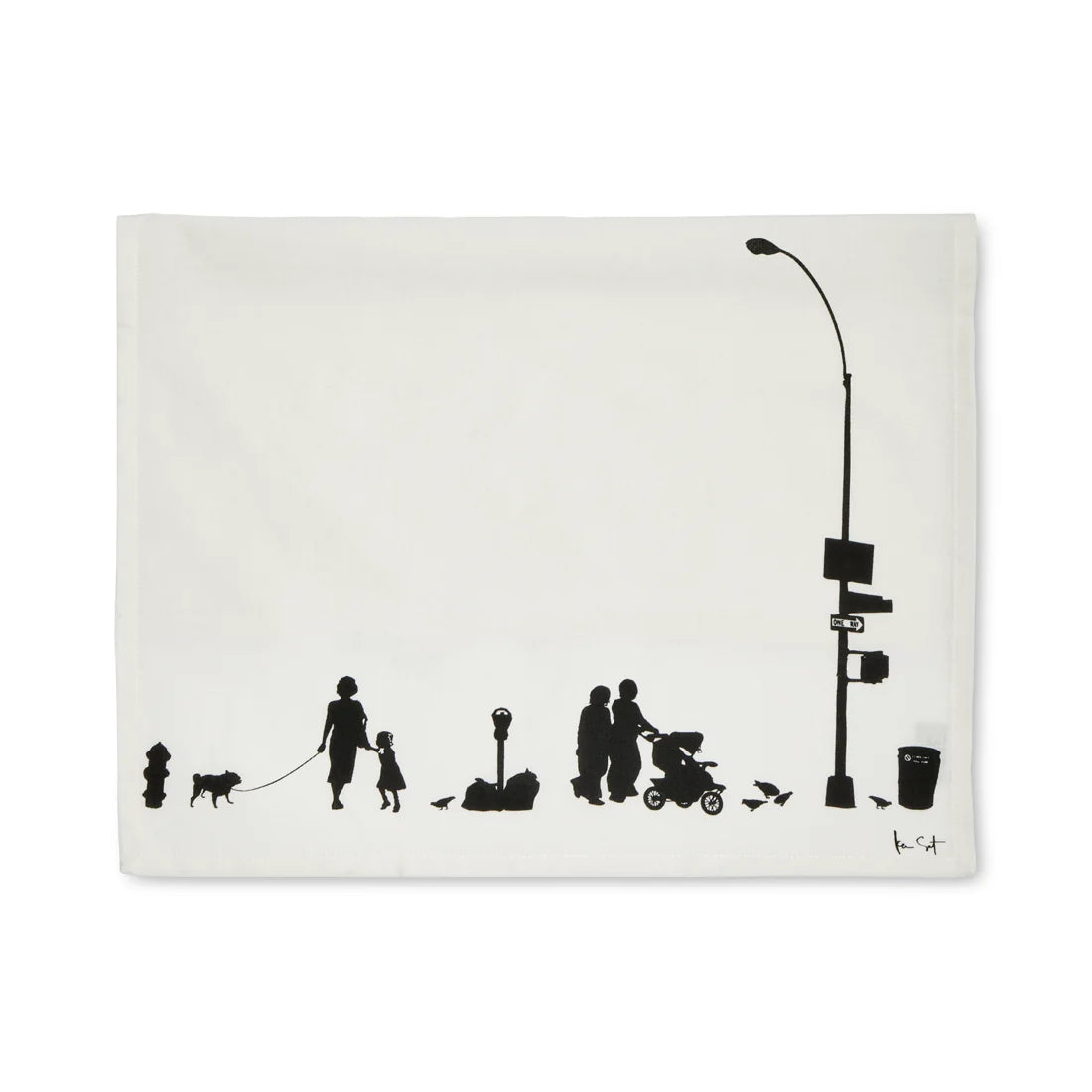 PEDESTRIANS TEA TOWEL