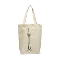 PLEASANTRIES - MEDIUM FORK OFF TOTE (14"x16")