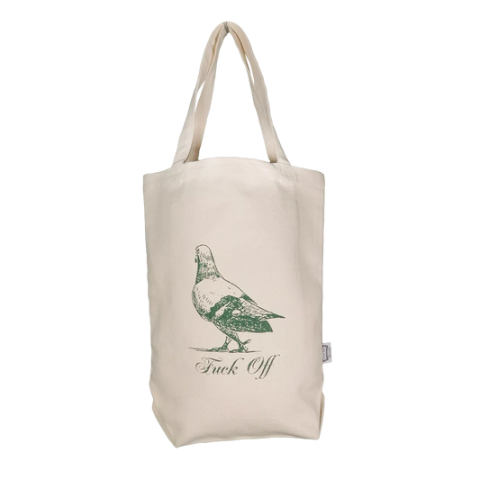 Pleasantries - Medium Fuck Off Tote reusable carryall, with eye-catching graphics or color designed to feel useful as well as expressive; a practical everyday bag for errands, books, groceries, commuting, or gifting. Primary product view highlights the overall design and proportions.