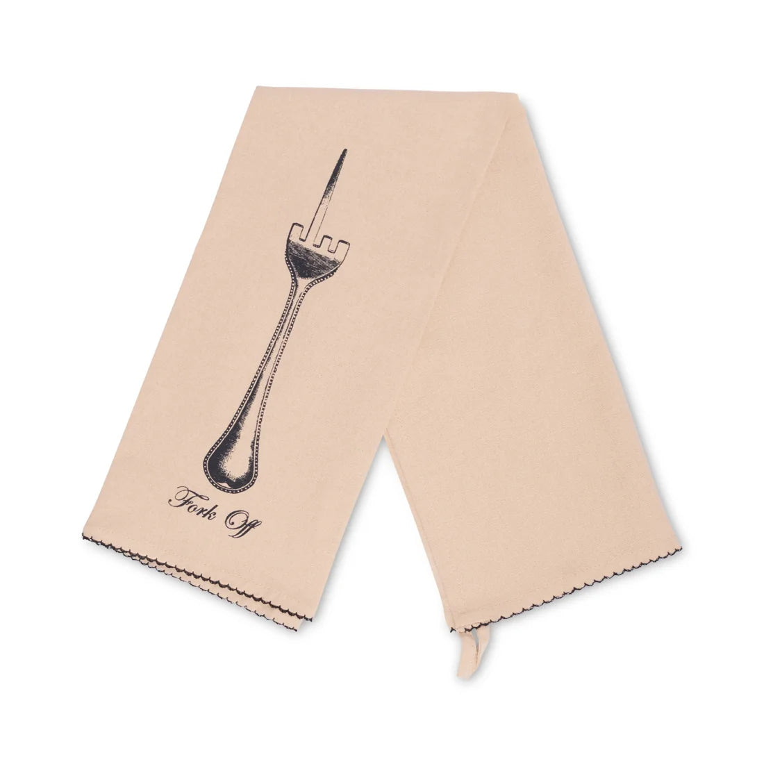 PLEASANTRIES - FORK OFF TEA TOWEL