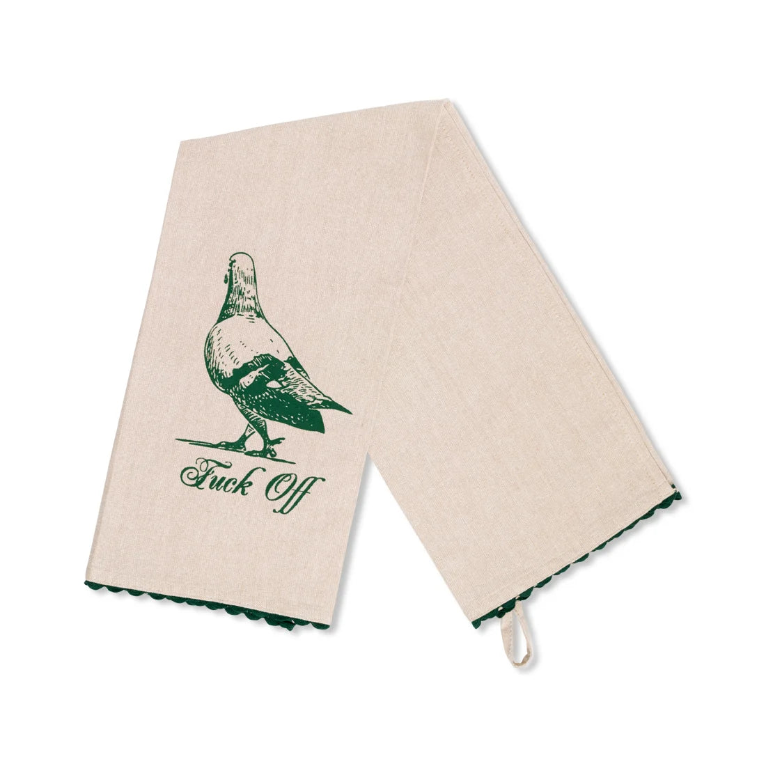 PLEASANTRIES - FUCK OFF TEA TOWEL
