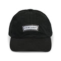 DAD HAT - CHECK LOGO - BLACK