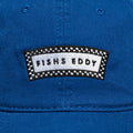 DAD HAT - CHECK LOGO - ROYAL BLUE