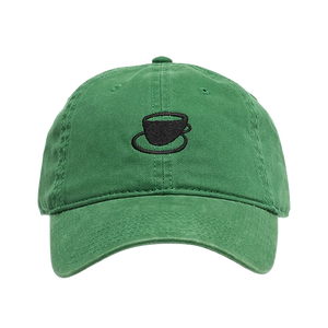 DAD HAT - CUP LOGO - KELLY GREEN