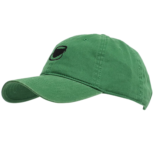 Dad Hat - Cup Logo - Kelly Green ceramic drinkware, with a clean, polished finish and distinctive shape or artwork; a comfortable everyday choice for coffee, tea, cocoa, or desk-side sipping. Alternate product view shows more of the shape, finish, and design details.