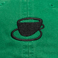 DAD HAT - CUP LOGO - KELLY GREEN