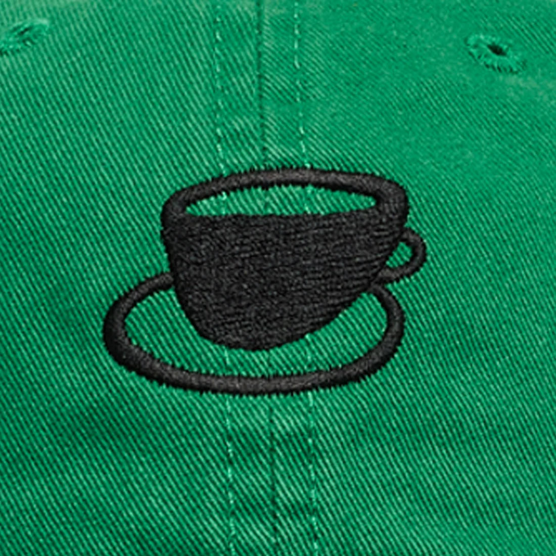 DAD HAT - CUP LOGO - KELLY GREEN