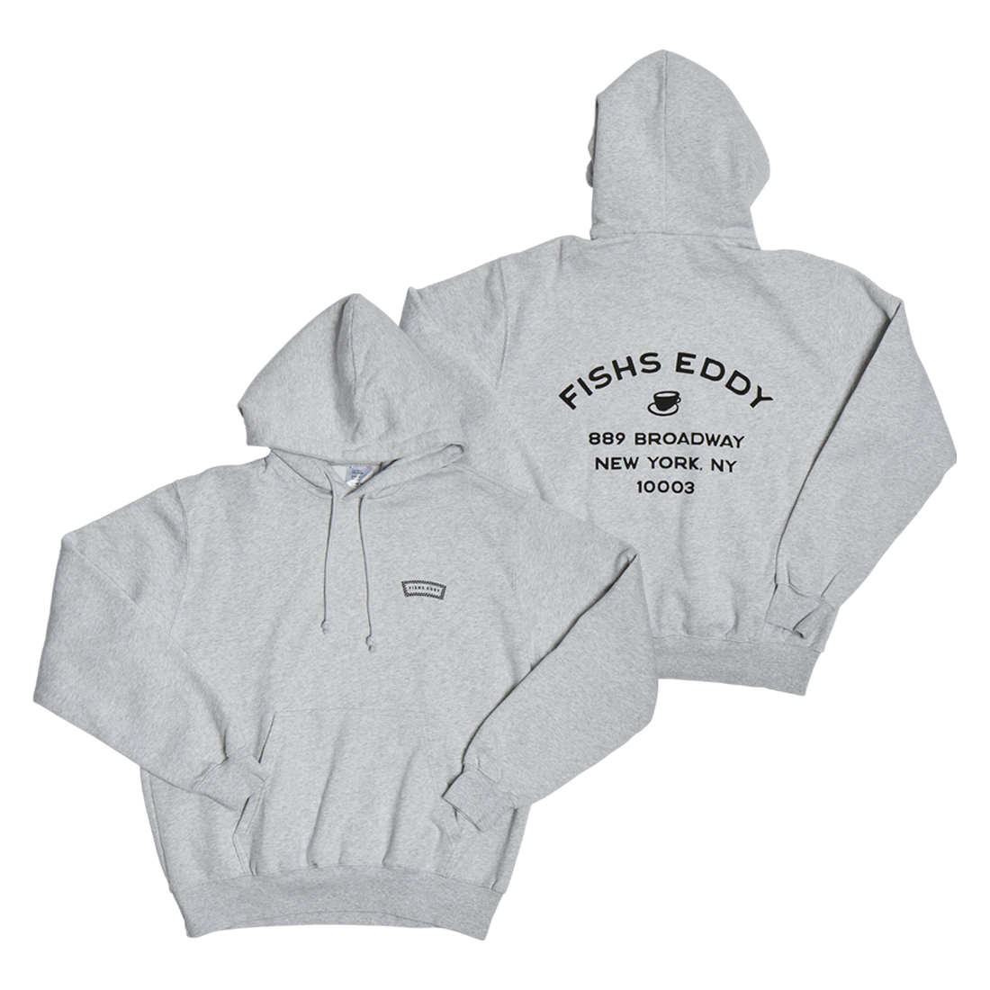 Flagship Hoodie casual apparel, with eye-catching graphics or color designed to feel useful as well as expressive; an easy layering piece for cool days, travel, errands, and showing off Fishs Eddy style. Alternate product view shows more of the shape, finish, and design details.