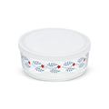 VINTAGE FLORAL - TAMMY STORAGE BOWL WITH LID (24.3OZ)