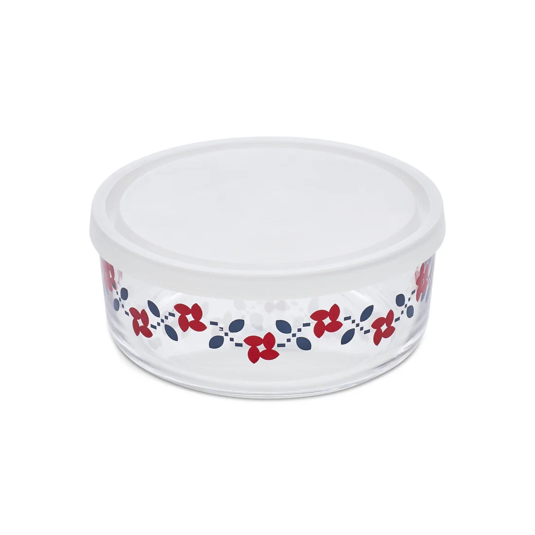 VINTAGE FLORAL - PATSY STORAGE BOWL WITH LID (24.3OZ)