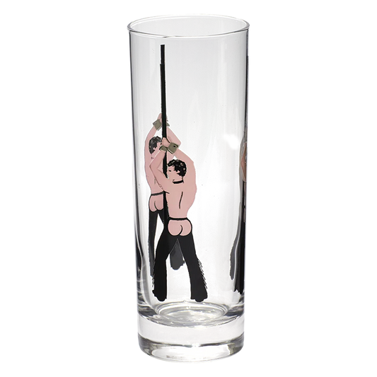 Strip He - Zombie Glass decorative glassware, with a crisp silhouette and decorative details that stand out on the table; versatile for water, cocktails, juice, or building a more expressive glassware mix. Alternate product view shows more of the shape, finish, and design details.