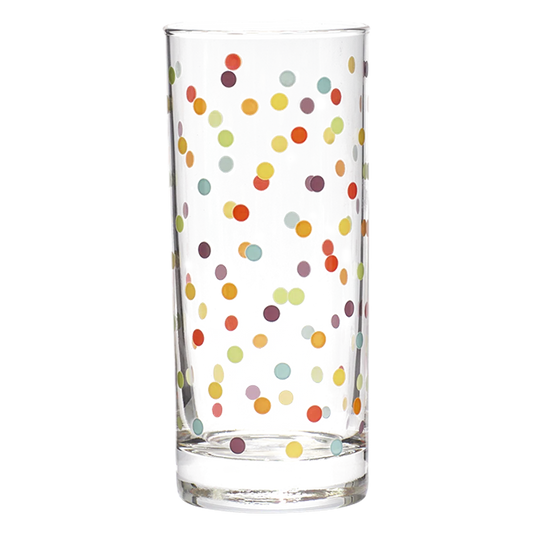 Spot on - Highball Glass tall glassware, with a crisp silhouette and decorative details that stand out on the table; well suited to water, iced drinks, cocktails, and everyday table settings. Primary product view highlights the overall design and proportions.