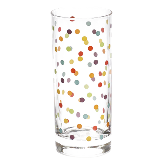 Spot on - Highball Glass tall glassware, with a crisp silhouette and decorative details that stand out on the table; well suited to water, iced drinks, cocktails, and everyday table settings. Alternate product view shows more of the shape, finish, and design details.