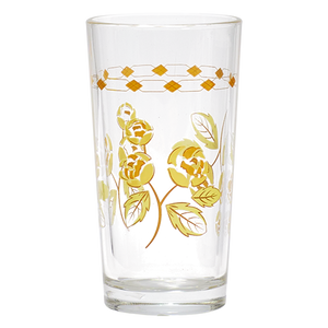 WINE GLASS YELLOW (8.45OZ)